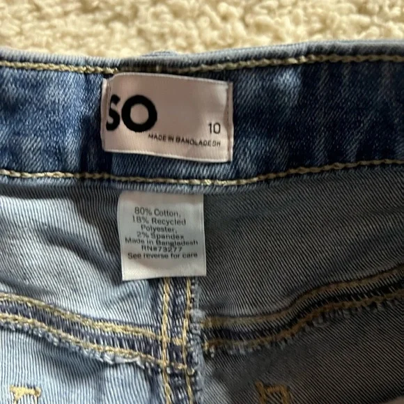 Girls Bundle of two Jean Shorts - Picture 8 of 11